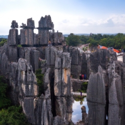 石林风景区(石林风景区——天然奇观的精神家园)