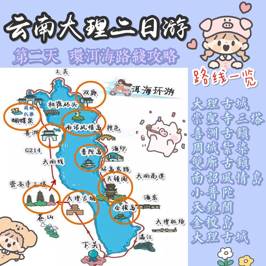 云南旅游路线图(云南旅游路线图简笔画)