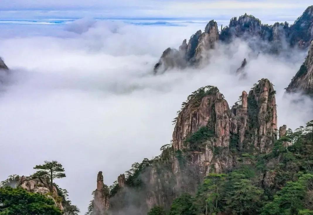 黄山风景区图片(黄山景区官网首页)