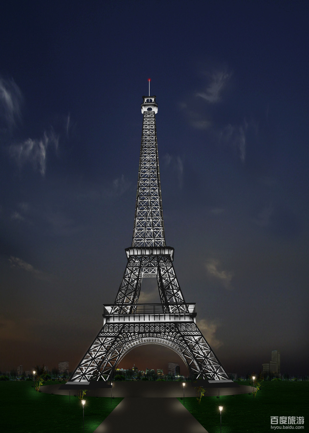 法国巴黎铁塔(法国巴黎铁塔怎么画)